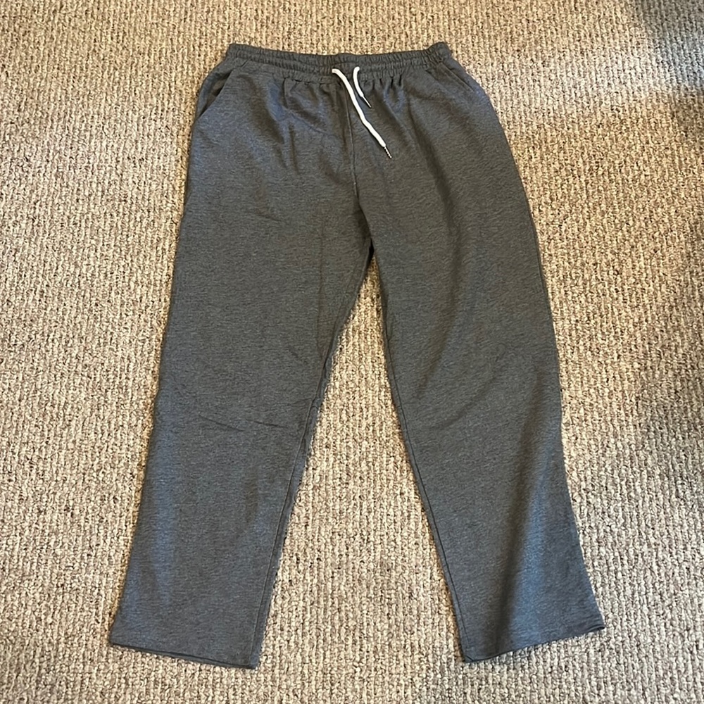 Gray (with double white stripes) Sykooria Joggers
